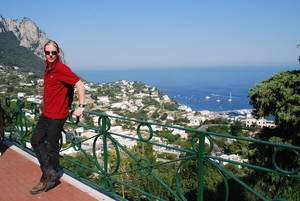 Jeroen Massar in Capri, Italy